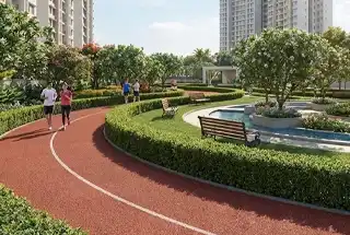 Jogging Track at Lodha Riservo