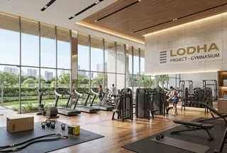 Gymnasium at Lodha Riservo